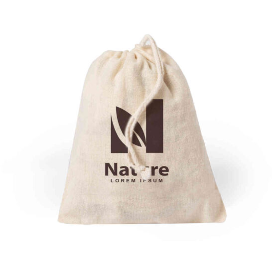 bolsa de saco de rede de algodão personalizada