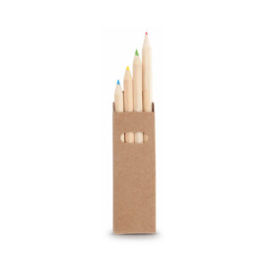 Caixa de lápis de cor infantil
