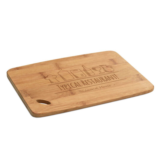 tábua de queijos de bambu personalizada