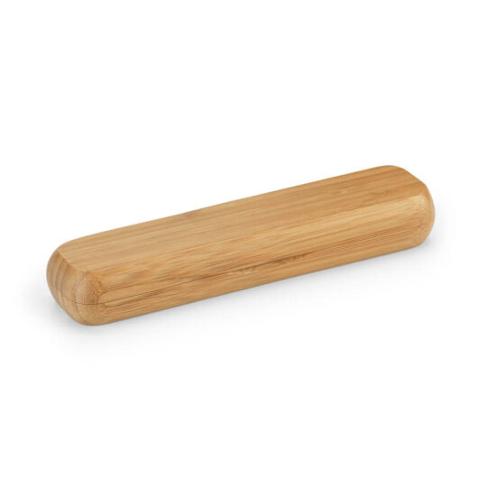 estojo de caneta de bambu