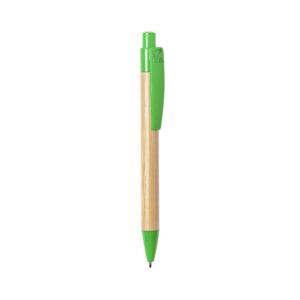 caneta de bambu e pla verde