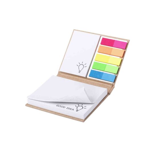 bloco de notas adesivas coloridas personalizadas