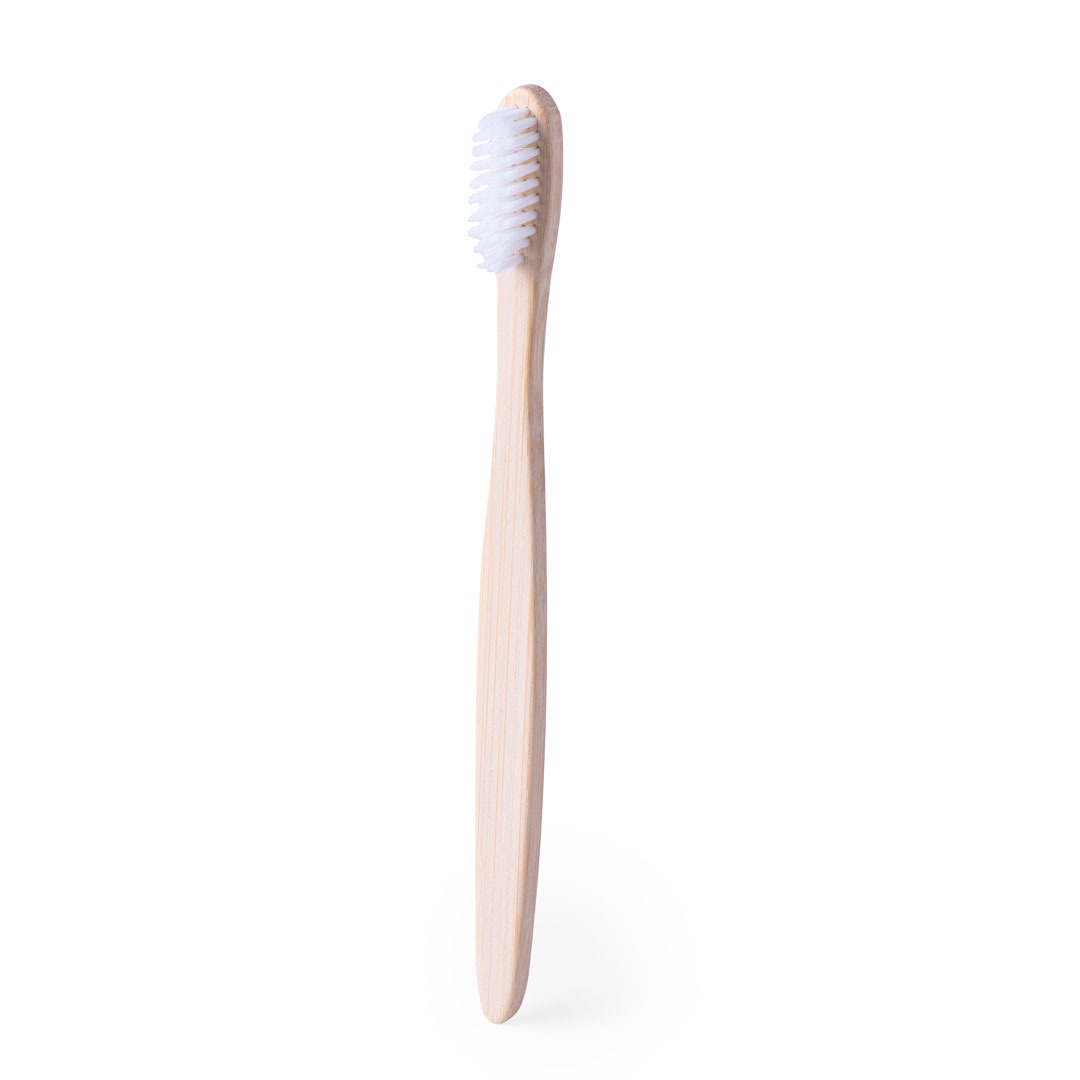escova de dentes em bambu personalizável