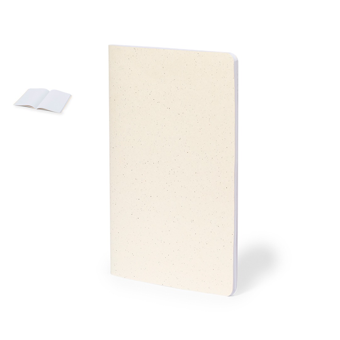 Caderno personalizável de cartão reciclado