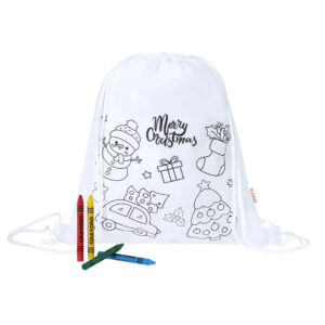 Mochila personalizável natalícia de RPET