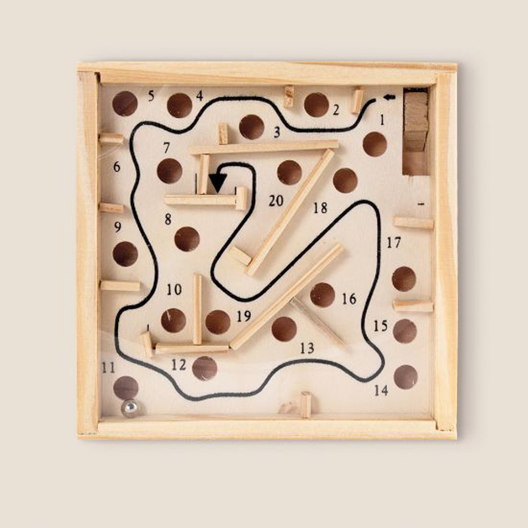 Puzzle personalizável de madeira resistente