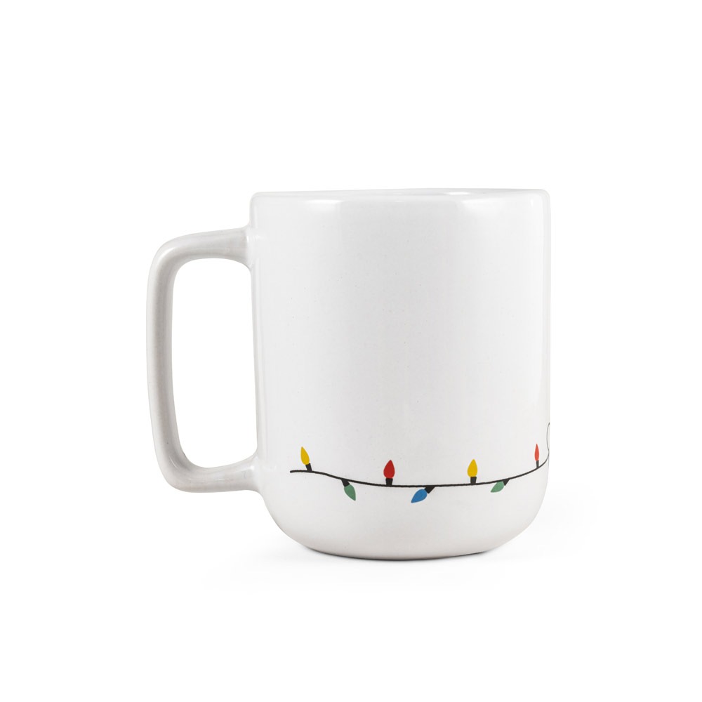 Caneca personalizável de cerâmica natalicia prática